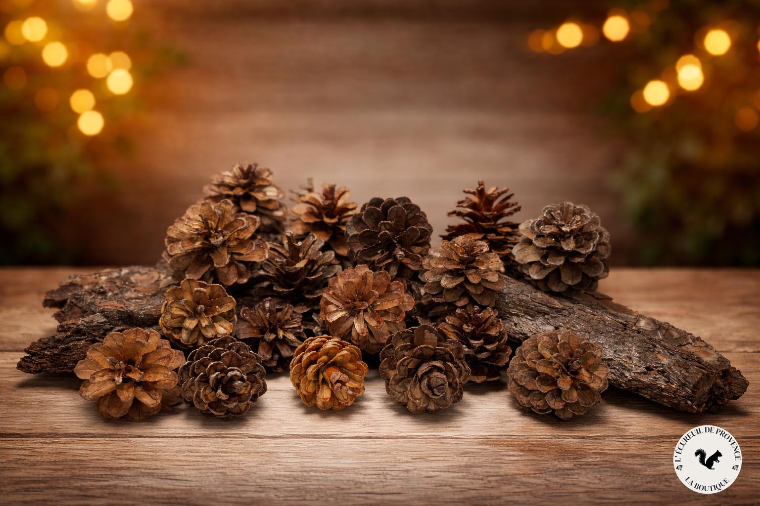 Lot de 40 pommes de pin parasol